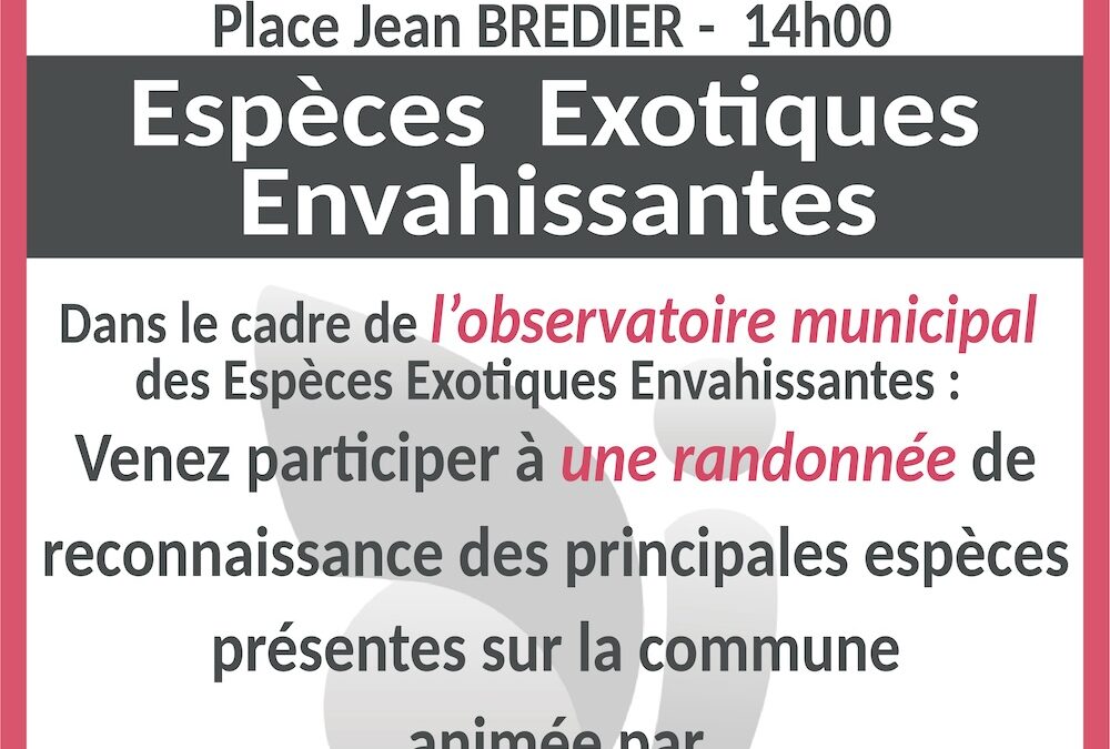 Espèces Exotiques Envahissantes