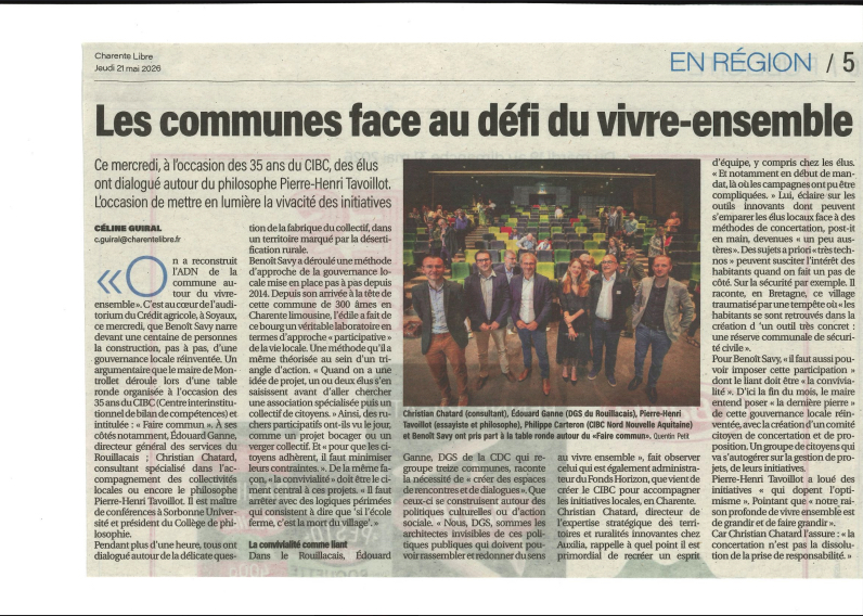 Dans la presse – 21 mai 2026