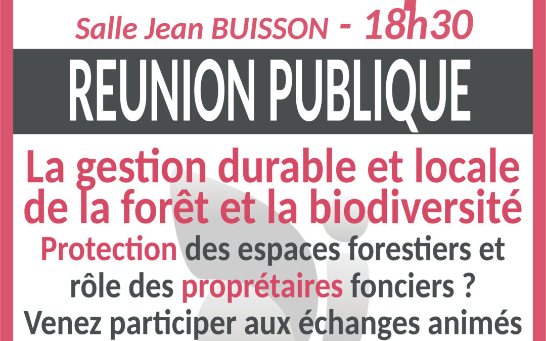 Réunion Publique